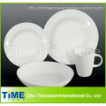 16pc Porcelain White Dinner Set (1010-11)